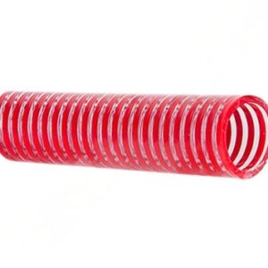 Smooth ClearRed PVC Food Transfer Hose (Special Colour)