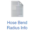 Hose Bend Radius Info